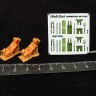 Metallic Details MDR72115 Bae Harrier GR.3, GR.7, GR.9 Ejection seats x 2 and 3d-printed seatbelts (3d-printed) 1/72