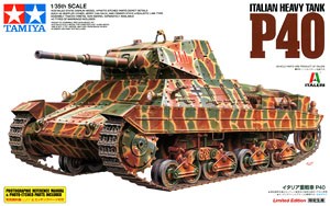 Tamiya 89792 Itarian Heavy Tank P40 1/35