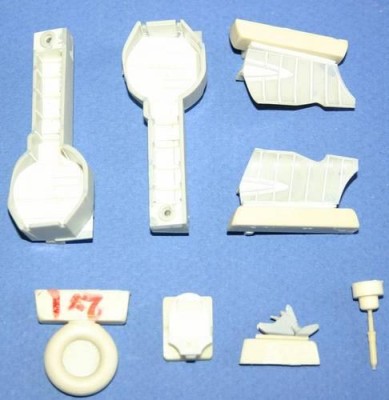 CMK 5020 A6M2 Zero Mod.21undercarriage set for TAM 1/32