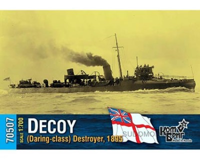 Combrig 70507 HMS Decoy (Daring-class) Destroyer, 1895 1/700