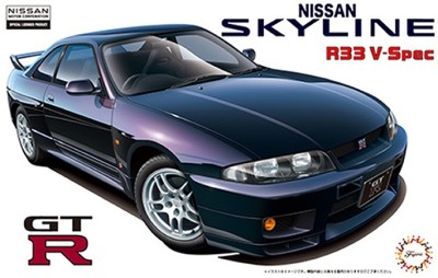 Fujimi F-04627 Nissan Skyline R33 V-Spec 1/24
