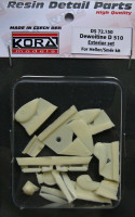 Kora Model DS72150 Dewoitine D 510 Exterior set (HELL/SMER) 1/72