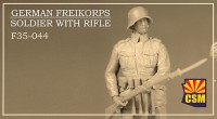 Copper State Models F35-044 Фигура, Солдат немецкого добровольческого корпуса с винтовкой 1/35