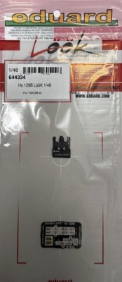 Eduard 644334 BRASSIN Hs 129B LooK (TAKOM) 1/48