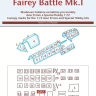 Peewit M72367 Canopy mask Fairey Battle Mk.I (SP.HOBBY) 1/72