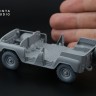 Quinta Studio QT43001 Комплект из 5 шин для семейства УАЗ-469 (Звезда) 1/43