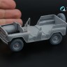 Quinta Studio QT43001 Комплект из 5 шин для семейства УАЗ-469 (Звезда) 1/43