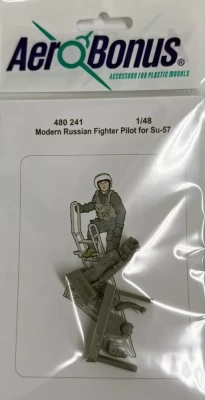 Aerobonus 480241 Modern Russian Fighter Pilor for Su-57 (ZVE) 1/48