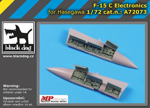 BlackDog A72073 F-15C electronics (HAS) 1/72