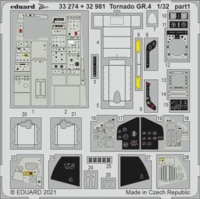 Eduard 33274 1/32 Tornado GR.4 (ITAL)