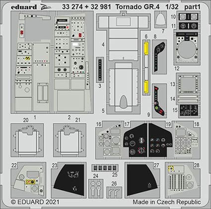 Eduard 33274 1/32 Tornado GR.4 (ITAL)