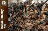 Waterloo 1815 WLAP029 Italian Infantry WWI 1/32