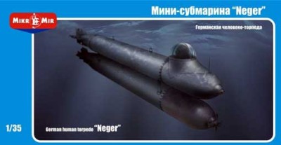 MikroMir 35-001 Управляемая торпеда &quot;Neger&quot; 1/35