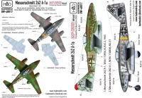 HAD DW48017 Decal Messerschmitt 262 A-1a (dry-water) 1/48