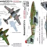HAD DW48017 Decal Messerschmitt 262 A-1a (dry-water) 1/48
