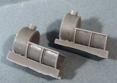 Condor Н-033 Бочка-буржуйка горизонтальная, 2 шт.