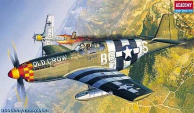 Academy 12464 Самолёт P-51B Мустанг 1/72