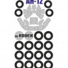 KAV M72022 Ан-12 (Roden 042, 046, 048) окрасочная маска 1/72