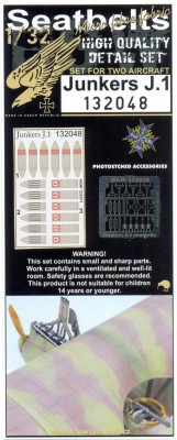 HGW 132048 Junkers J.1 (Seatbelts) 1/32