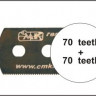 CMK H1001 Ultra smooth saw (both sides)1p