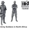 IBG U7238 Italian Army Soldiers in North Africa (2 fig) 1/72