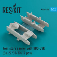 Reskit RS72-0159 Twin store carrier with BDZ-USK (2 pcs.) 1/72