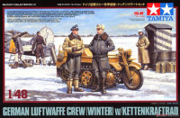 Tamiya 32412 Luftwaffe Crew (Winter) w/Kettenkraftrad 1/48