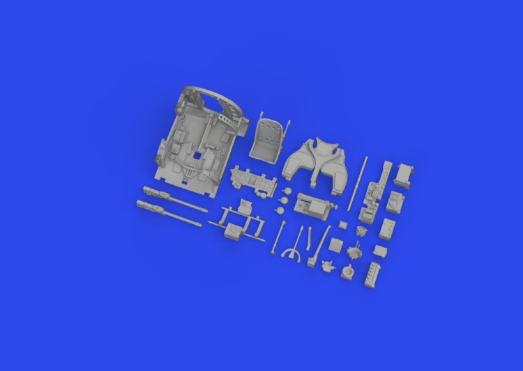 Eduard 648850 BRASSIN A6M2-N Rufe cockpit PRINT (EDU) 1/48