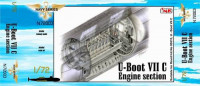 CMK N72003 U-Boot VII Engine section V for REV 1/72