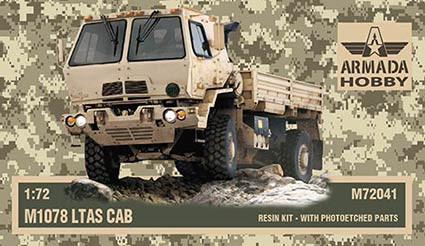 Armada Hobby E72041 M1078 LTAS Cab (resin kit & PE) 1/72