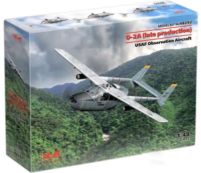ICM 48292 O-2A (позднего производства), Американский самолет-разведчик 1/48