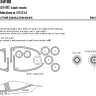 New Ware NWA-M1188 Mask YF-23 BASIC (HOBBYB) 1/48