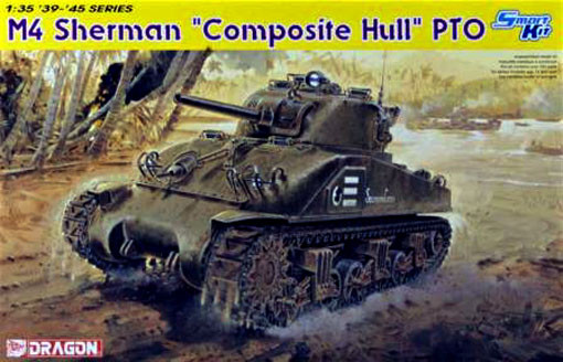 Dragon 6441 M4 Sherman ("composite hull", PTO - Pacifiс theater operation)