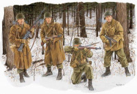 Dragon 6163 US paratroopers (101st airborne div., Bastogne, 1944)