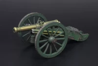 Hauler HLA-32001 Napoleonic cannon-Gribeauval 8-pounder 1/32
