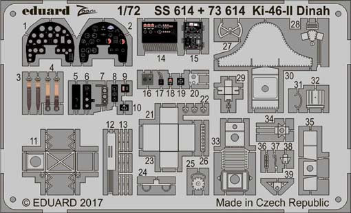Eduard SS614 Ki-46-II Dinah 1/72