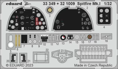 Eduard 33349 Spitfire Mk.I (KOTARE) 1/32