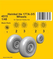 CMK SP4515 Heinkel He 177A-3/5 Wheels (SP.HOBBY) 1/48