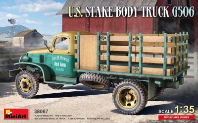 Miniart 38067 US Stake Body Truck G506 (incl. PE set) 1/35