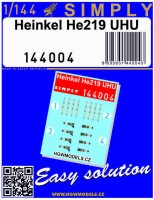 HGW 144004 Seatbelts Heinkel He 219 UHU (SIMPLY) 1/144