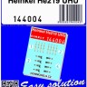 HGW 144004 Seatbelts Heinkel He 219 UHU (SIMPLY) 1/144