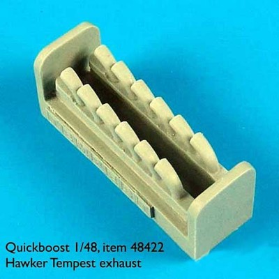 QuickBoost QB48422 Hawker Tempest exhaust 1/48