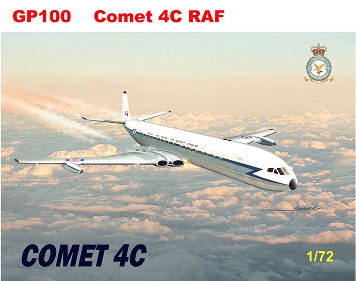 Mach 2 MACHGP100 de Havilland Comet 4C RAF 1/72