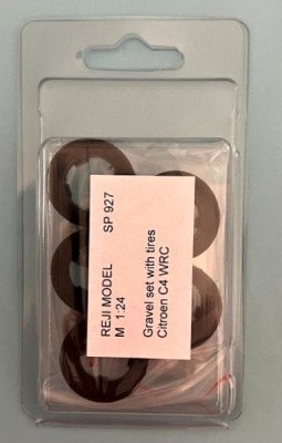 Reji Model JM927 Citroen C4 WRC - wheels,tires,discs (5 pcs.) 1/24