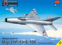 Kovozavody Prostejov 72502 MiG-21F-13/S-106 'Vodochody Plant' (4x camo) 1/72