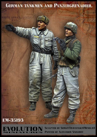 Evolution Miniatures 35193 Германские танкист и гренадер, зима 1943-45 1/35