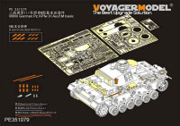 Voyager Model PE351079A WWII German Pz.KPfw.III Ausf.M Basic (B ver included Ammo )(TAKOM 8005) 1/35