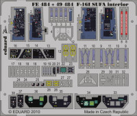 Eduard FE484 F-16I SUFA interior S.A. Hasegawa