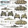 Star Decals 35-C1016 International AMX-30B and AMX-B2. Bosnia, Greece, Cyprus, Chile, Saudi. [AMX-30B2 French Main Battle Tank] 1/35