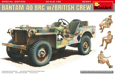 Miniart 35324 1/35 Bantam 40 BRC w/British Crew Special Edition